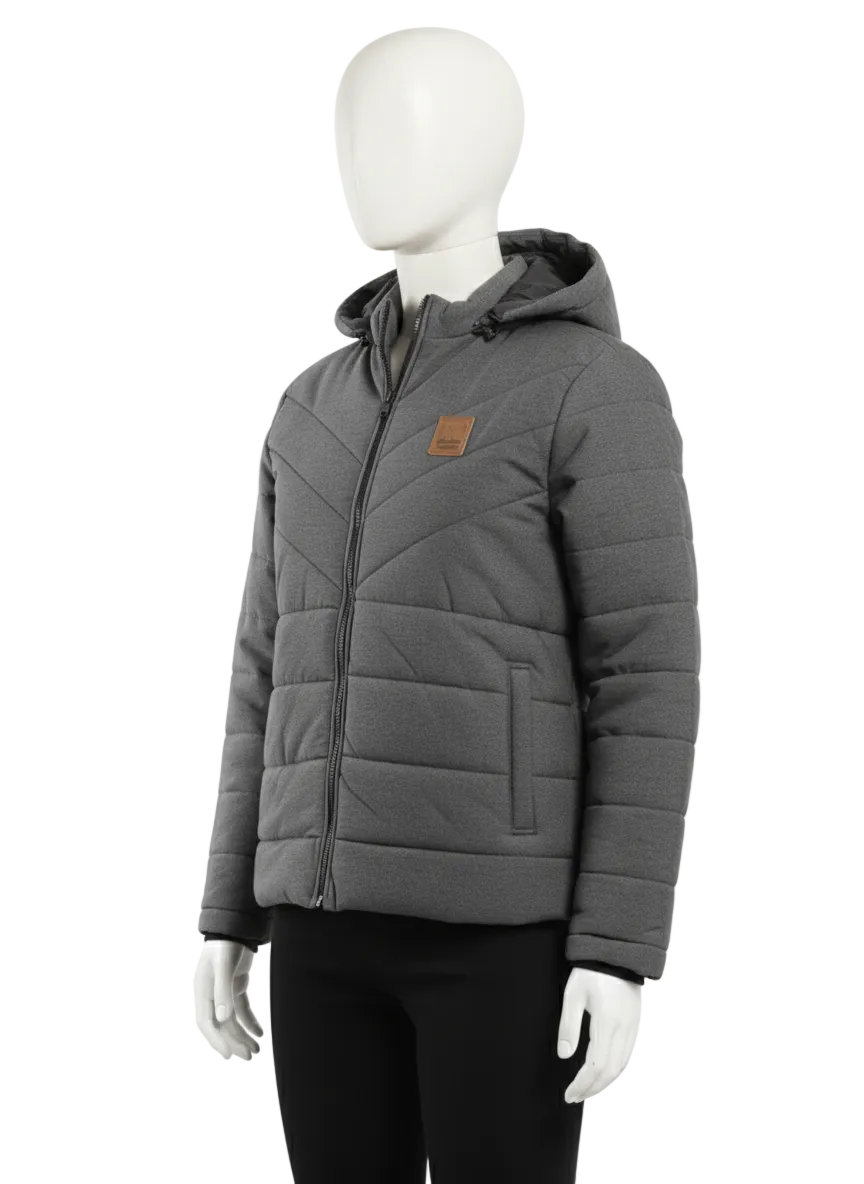 Men's Puffer Vest without Furr(Grey)